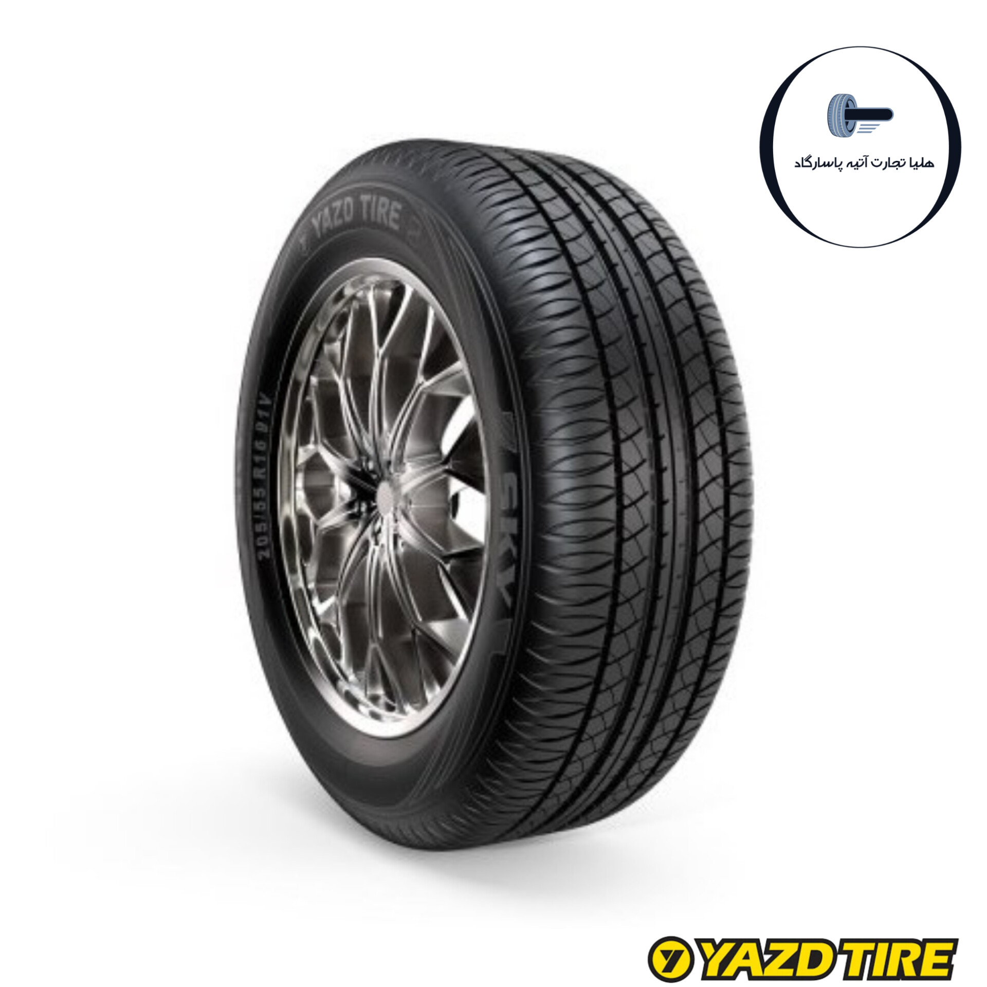 لاستیک چهارفصل یزد تایر 215/60R16 – سواری لوکس و چسبندگی فوق‌العاده گل(اسکای)